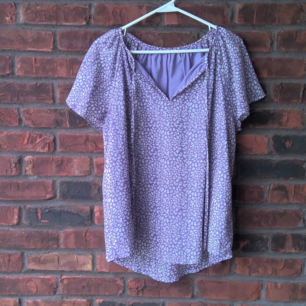 Animal Print Blouse